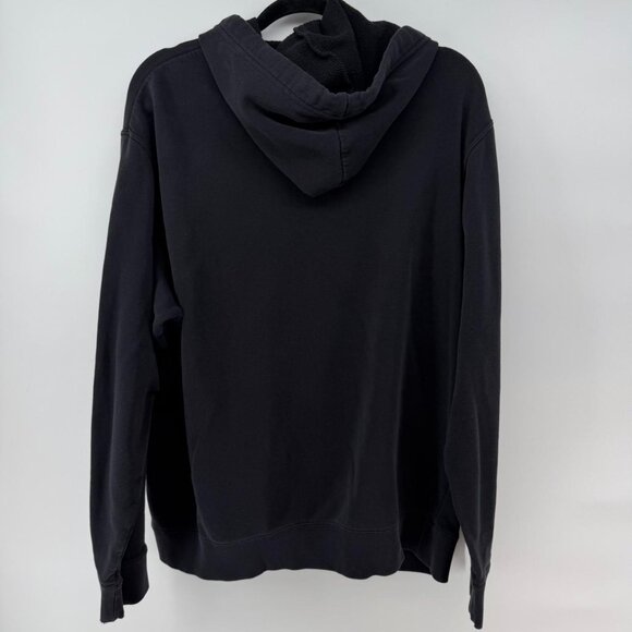 Nike Athletic Dept Hoodie Large Black Pullover Sweatshirt Vintage Style Logo - Picture 4 of 6